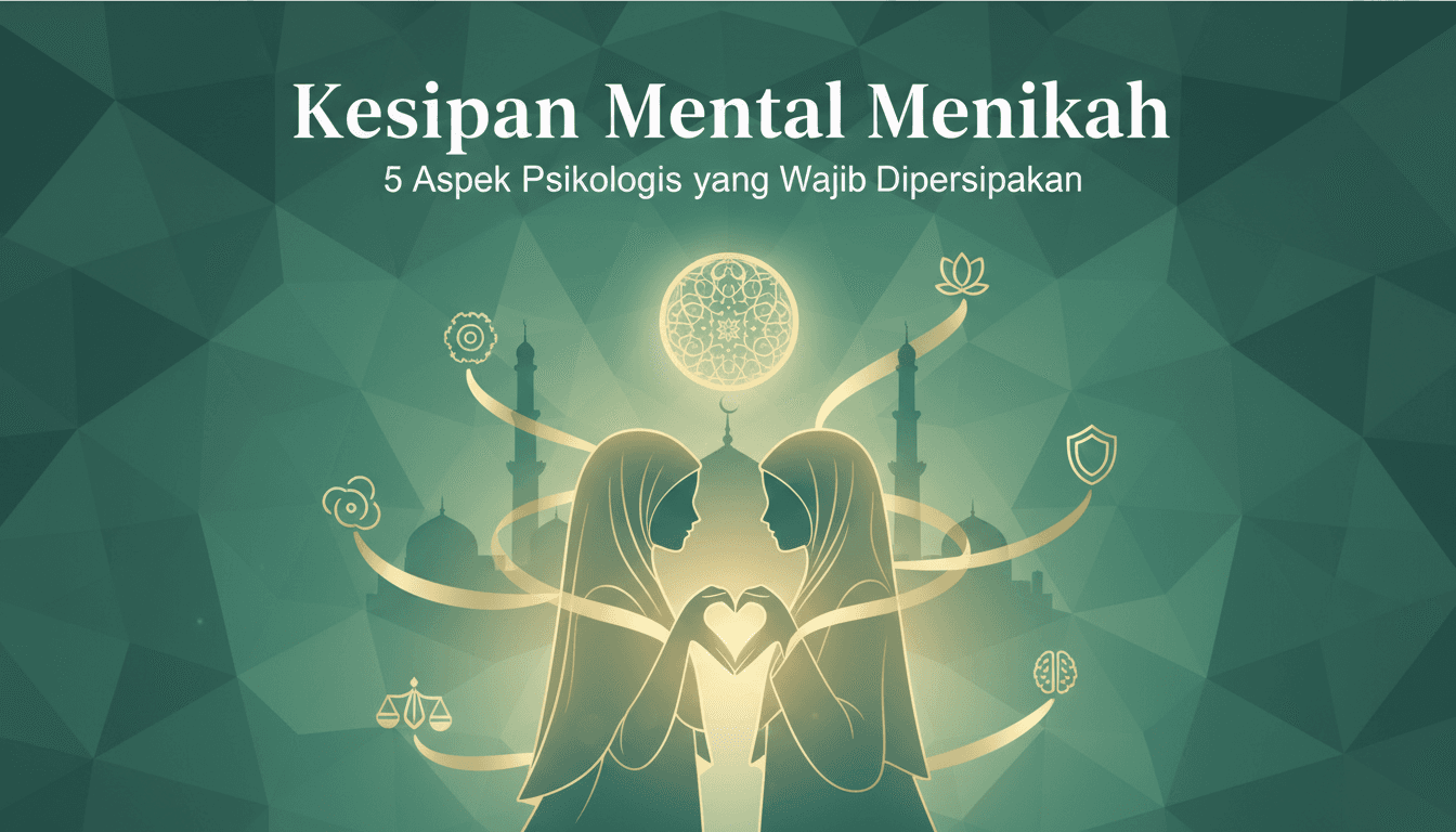 Kesiapan Mental Menikah: 5 Aspek Psikologis yang Wajib Dipersiapkan
