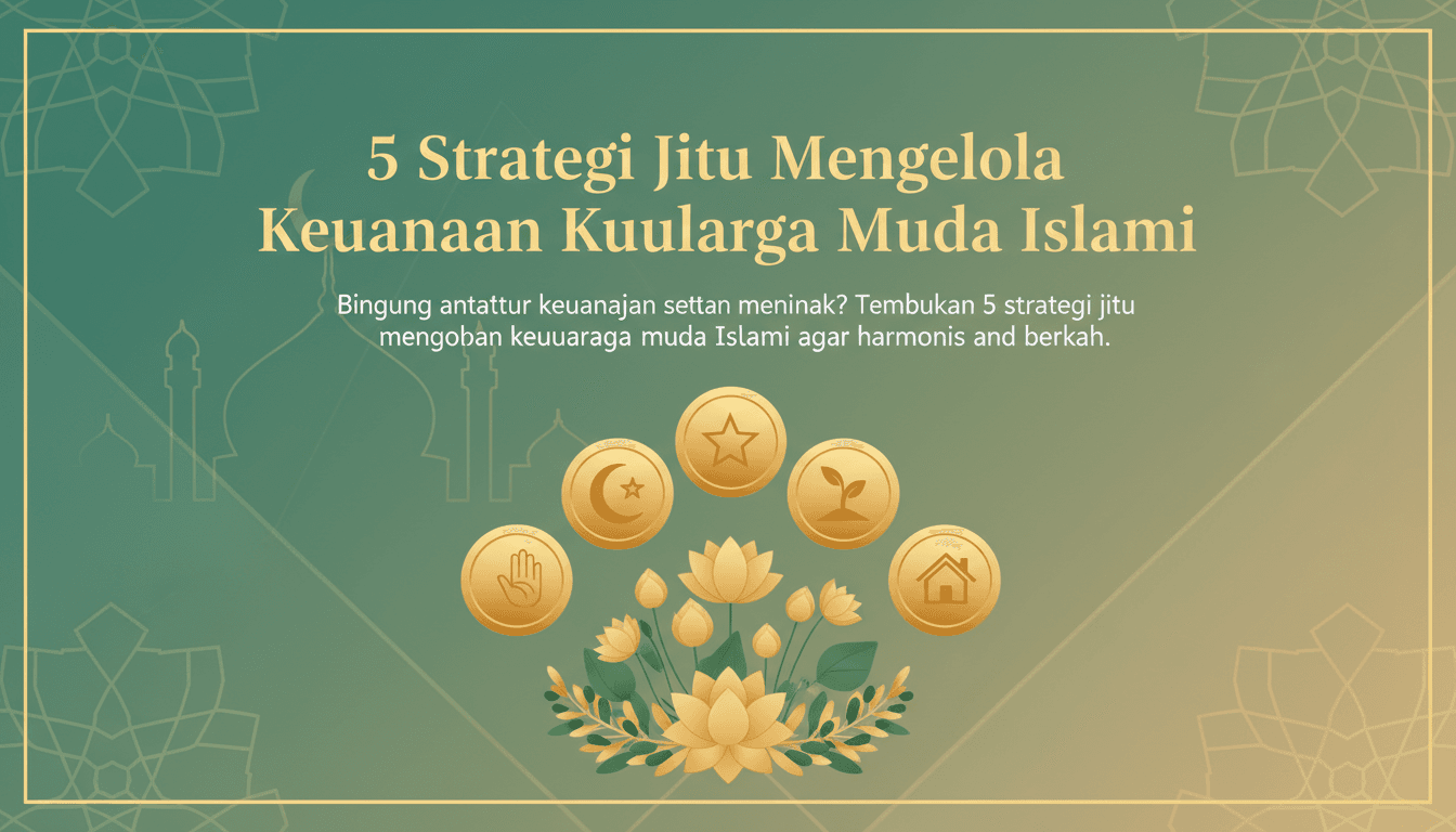 5 Strategi Jitu Mengelola Keuangan Keluarga Muda Islami