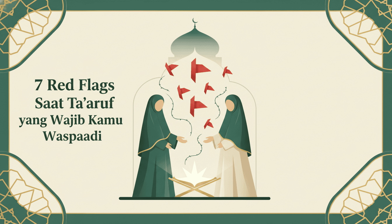 7 Red Flags Saat Ta'aruf yang Wajib Kamu Waspadai