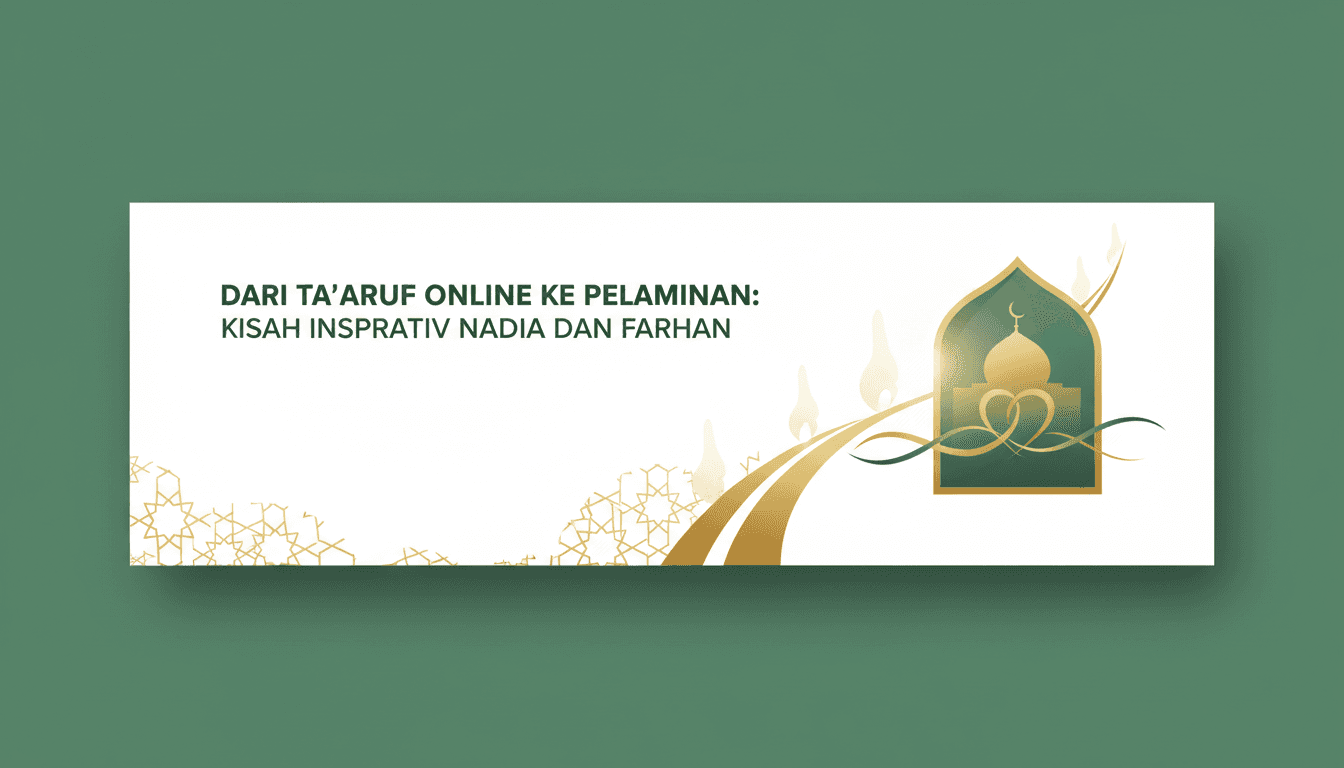 Dari Ta'aruf Online ke Pelaminan: Kisah Inspiratif Nadia dan Farhan