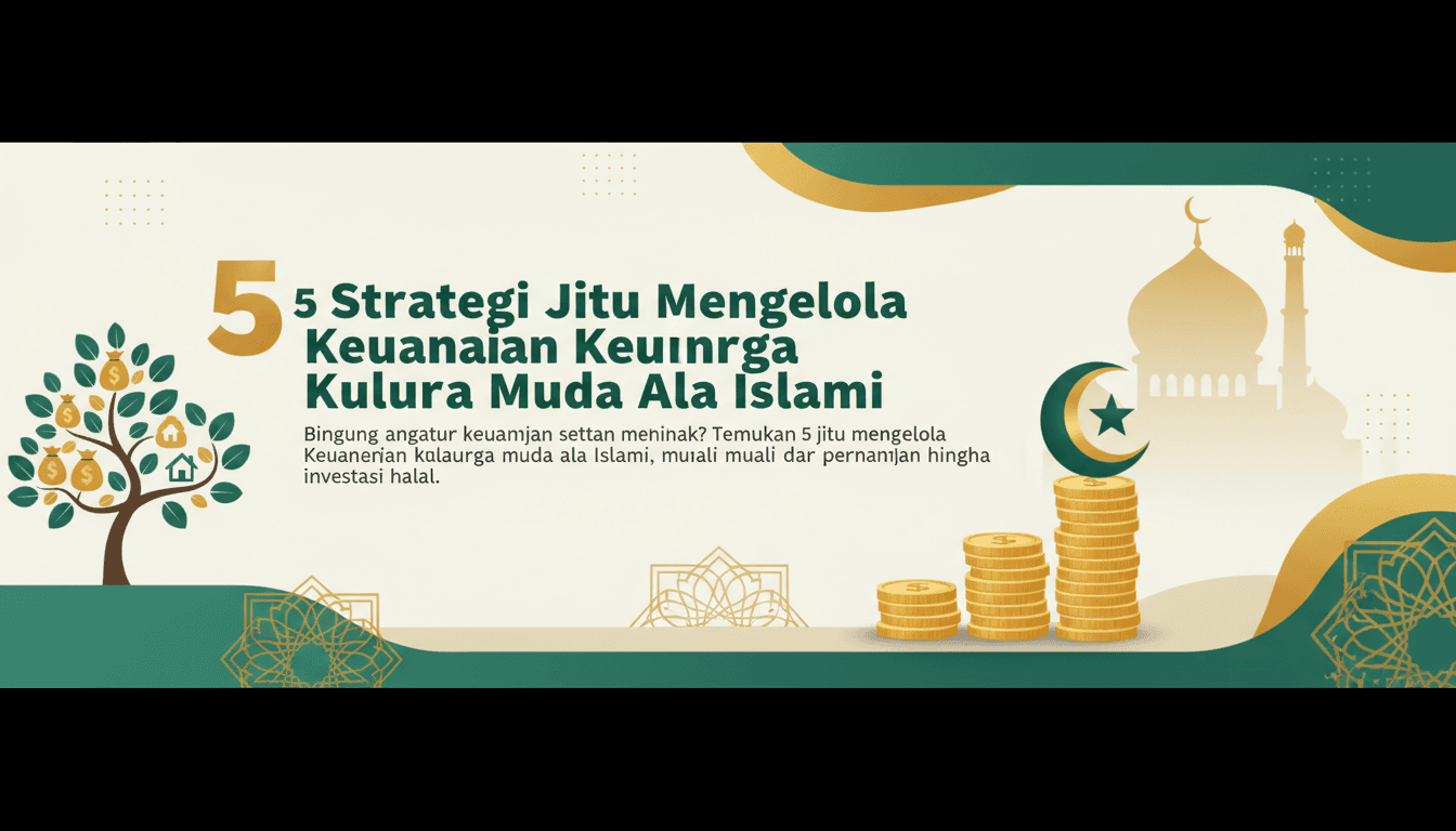 5 Strategi Jitu Mengelola Keuangan Keluarga Muda Ala Islami