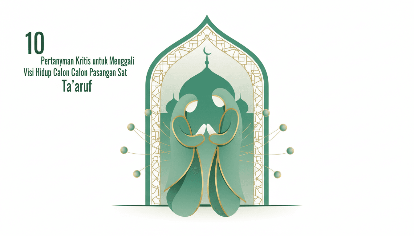 10 Pertanyaan Kritis untuk Menggali Visi Hidup Calon Pasangan Saat Ta'aruf