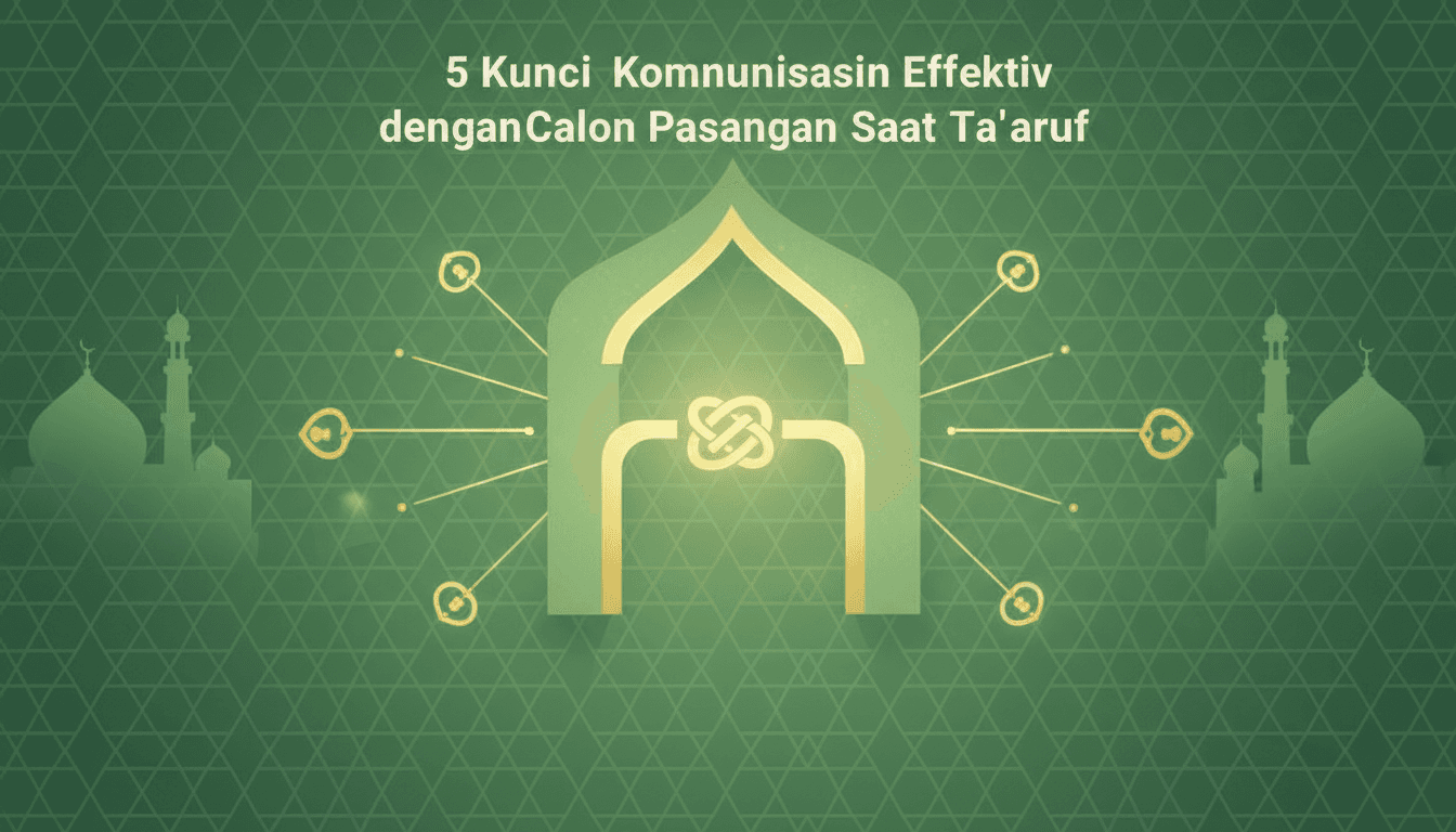 5 Kunci Komunikasi Efektif dengan Calon Pasangan Saat Ta'aruf