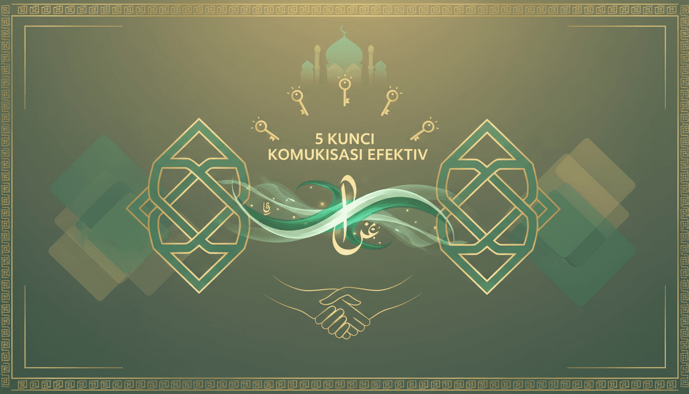 5 Kunci Komunikasi Efektif: Hindari Drama dalam Ta'aruf