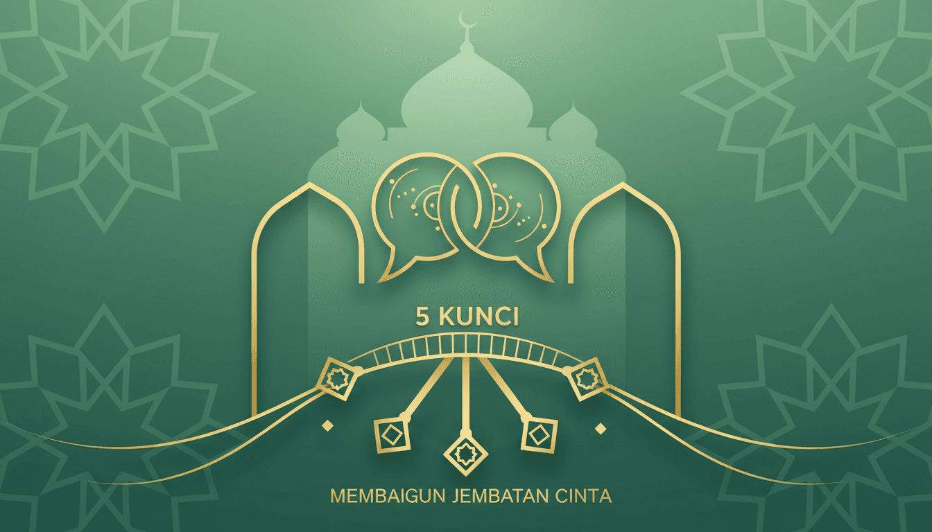 5 Kunci Komunikasi Efektif: Membangun Jembatan Cinta dalam Ta'aruf