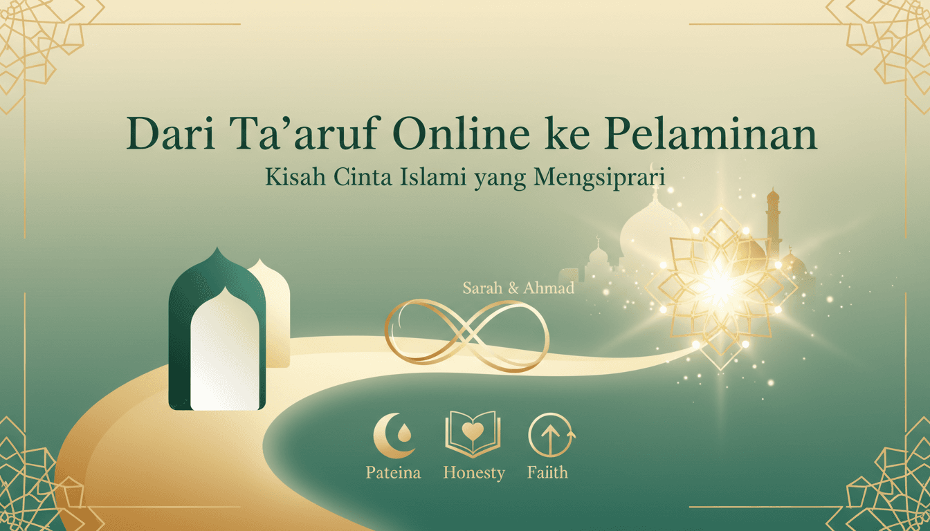 Dari Ta'aruf Online ke Pelaminan: Kisah Cinta Islami yang Menginspirasi