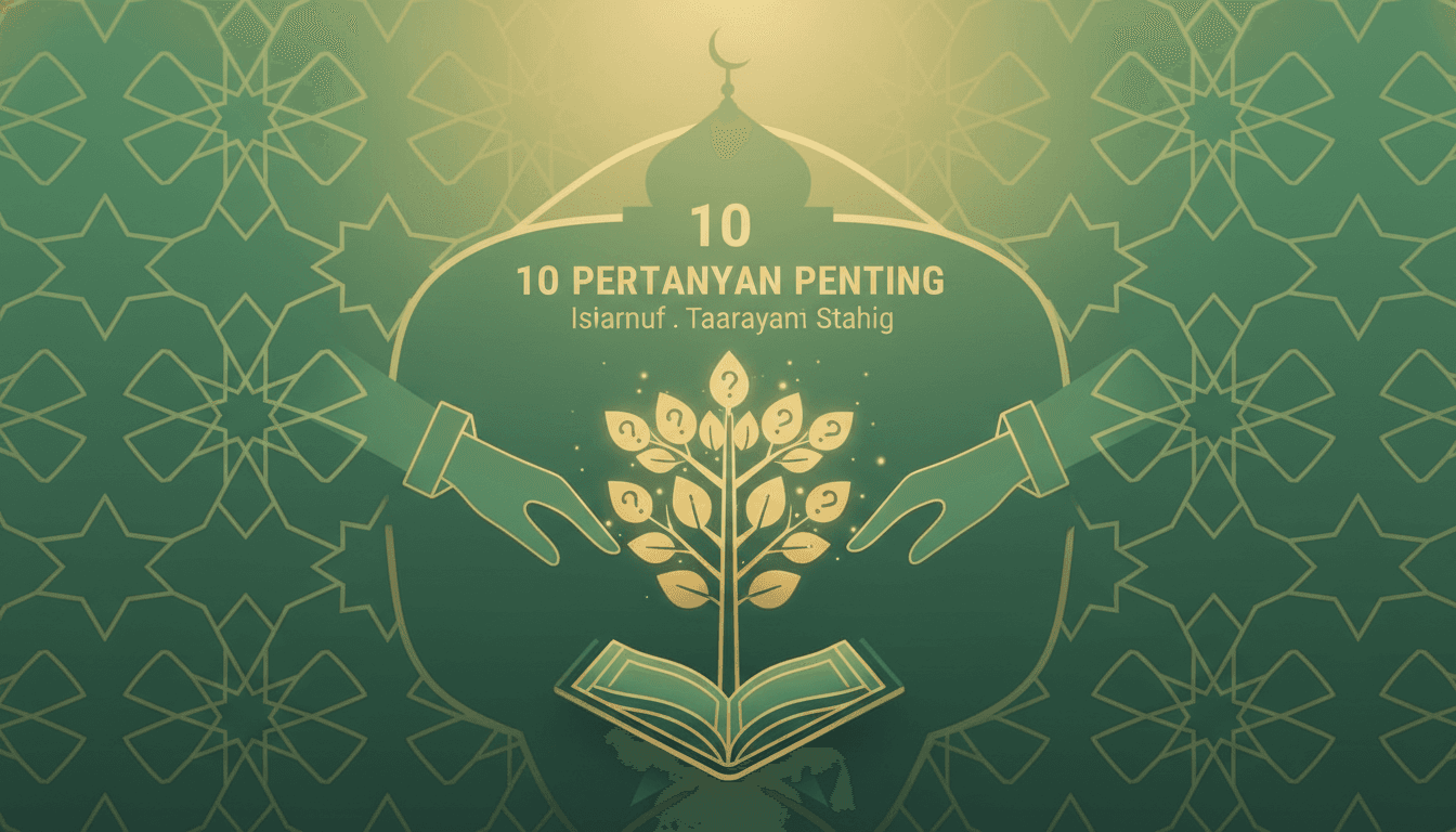 10 Pertanyaan Penting untuk Menggali Visi Pernikahan Saat Ta'aruf