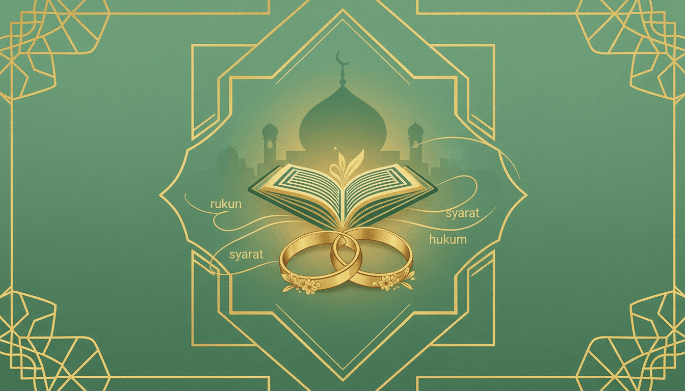 Panduan Lengkap Fiqih Nikah: Rukun, Syarat, dan Hukumnya dalam Islam