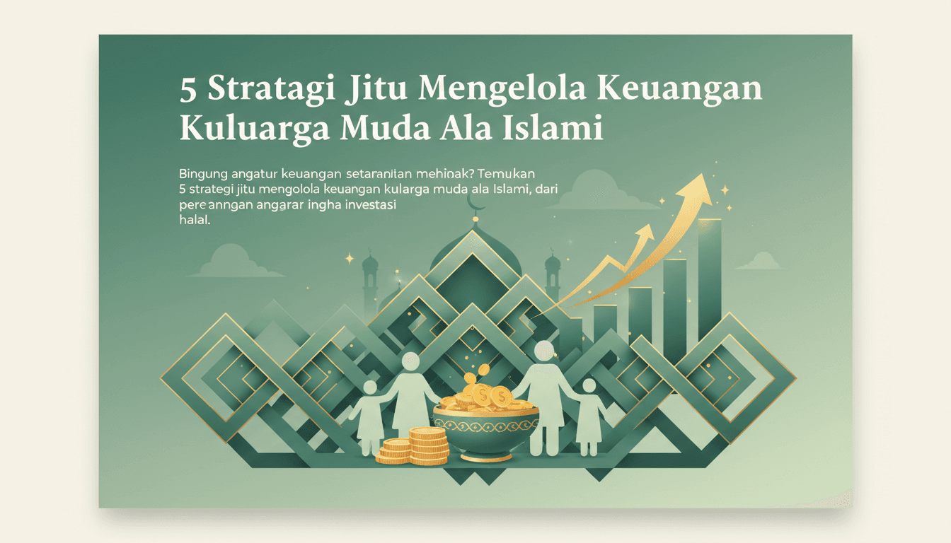 5 Strategi Jitu Mengelola Keuangan Keluarga Muda Ala Islami