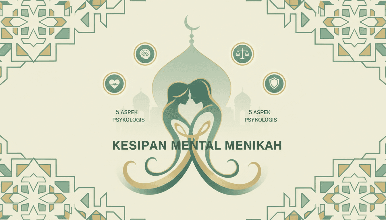 Kesiapan Mental Menikah: 5 Aspek Psikologis yang Wajib Dipahami