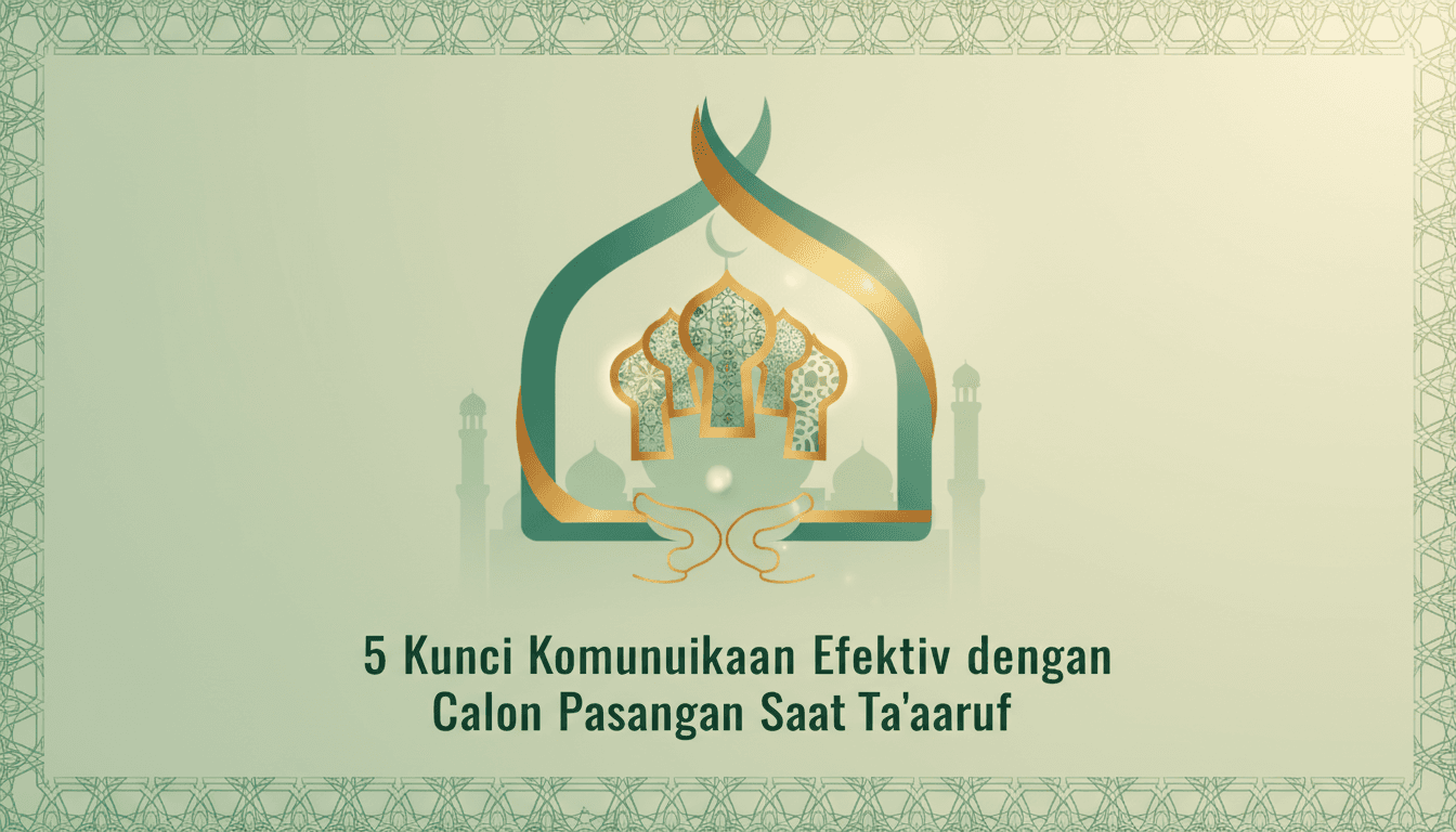 5 Kunci Komunikasi Efektif dengan Calon Pasangan Saat Ta'aruf