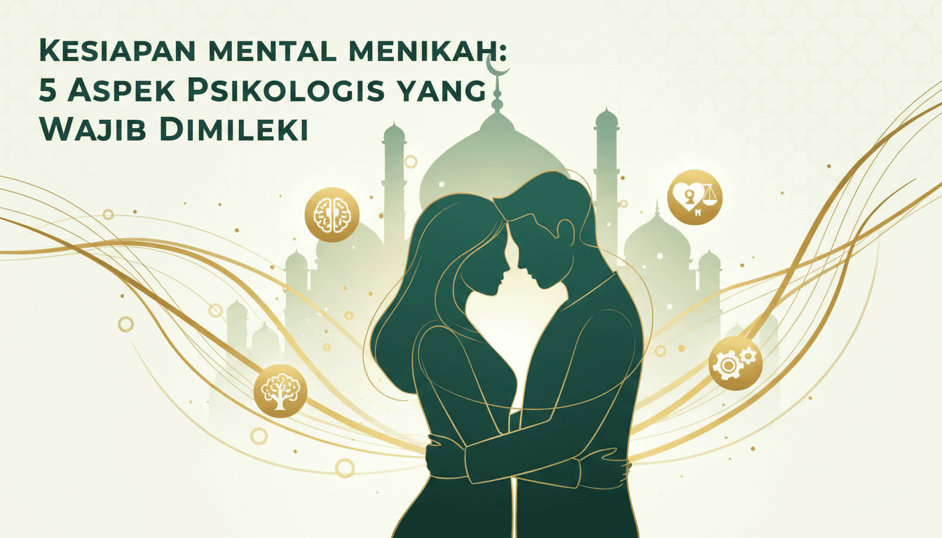 Kesiapan Mental Menikah: 5 Aspek Psikologis yang Wajib Dimiliki