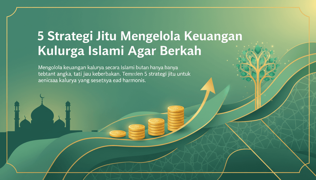 5 Strategi Jitu Mengelola Keuangan Keluarga Islami Agar Berkah
