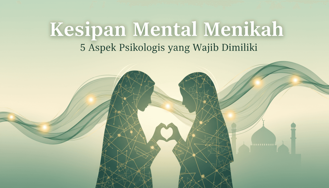 Kesiapan Mental Menikah: 5 Aspek Psikologis yang Wajib Dimiliki