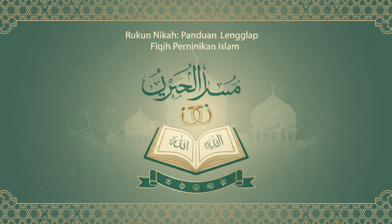 Rukun Nikah: Panduan Lengkap Fiqih Pernikahan Islam