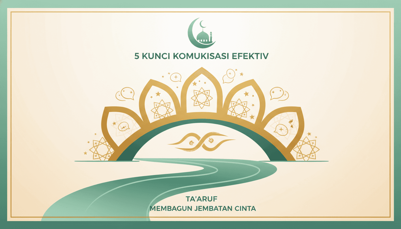 5 Kunci Komunikasi Efektif: Membangun Jembatan Cinta dalam Ta'aruf