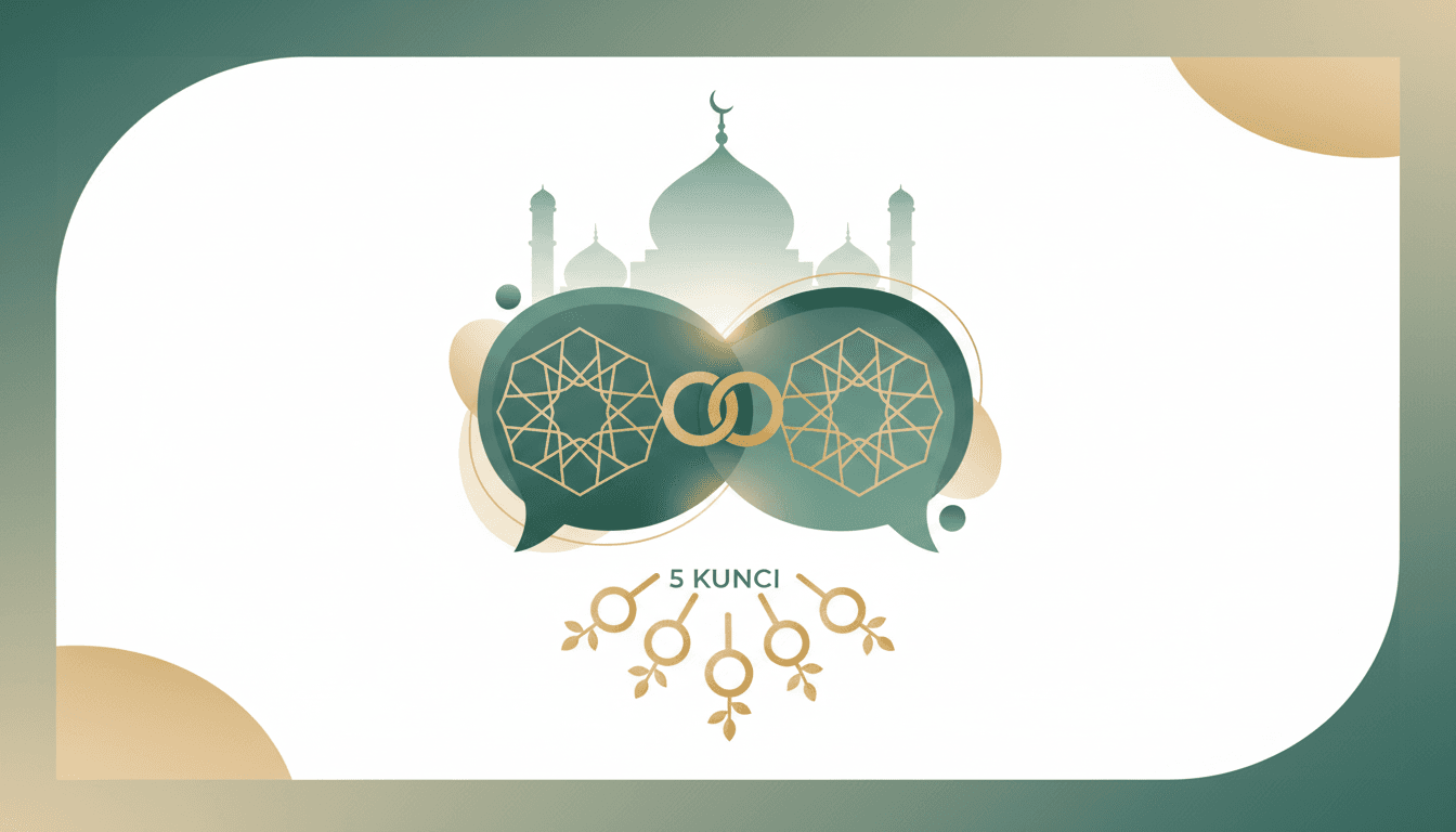 5 Kunci Komunikasi Efektif dalam Ta'aruf untuk Pernikahan Berkah