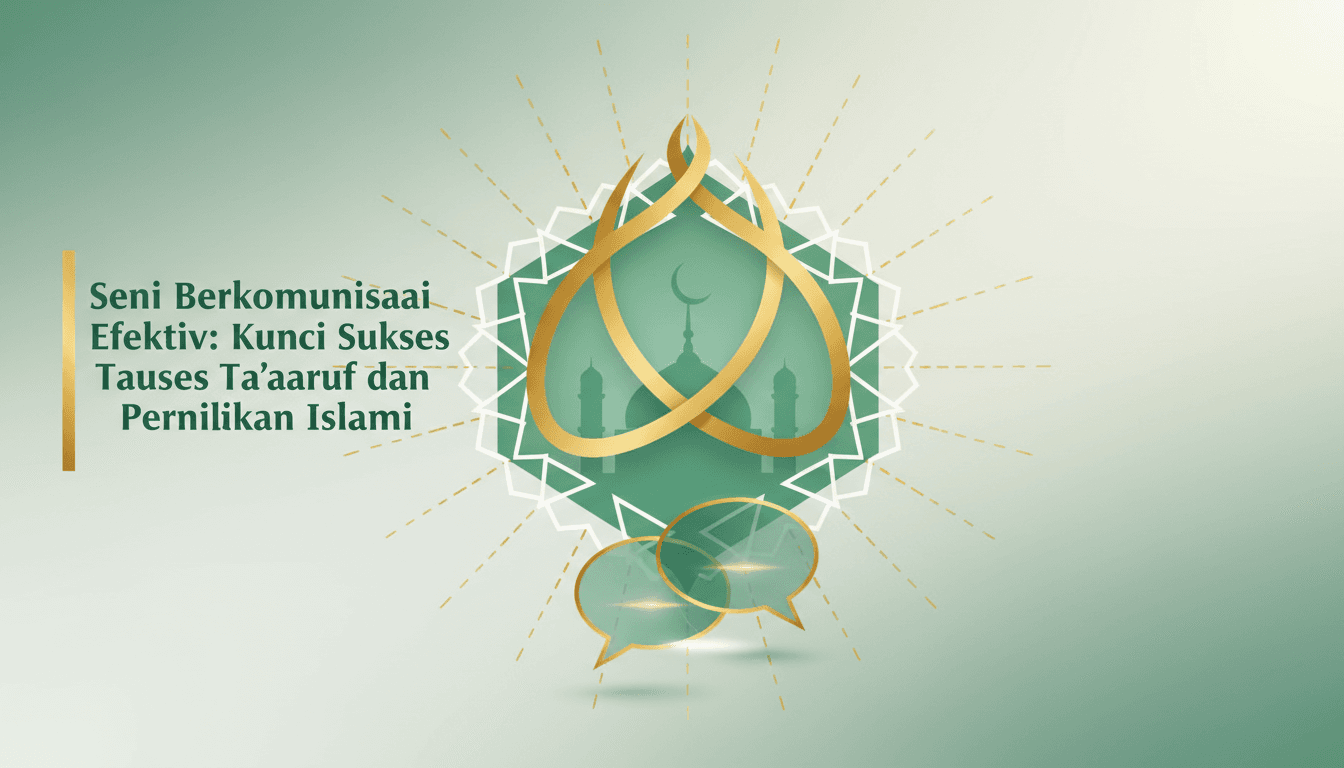 Seni Berkomunikasi Efektif: Kunci Sukses Ta'aruf dan Pernikahan Islami