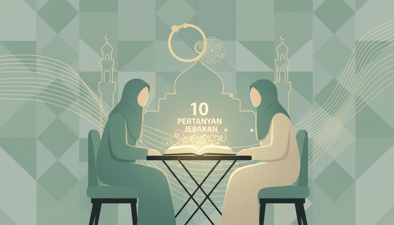 10 Pertanyaan Jebakan Ta'aruf: Ungkap Kepribadian Calon Pasangan!